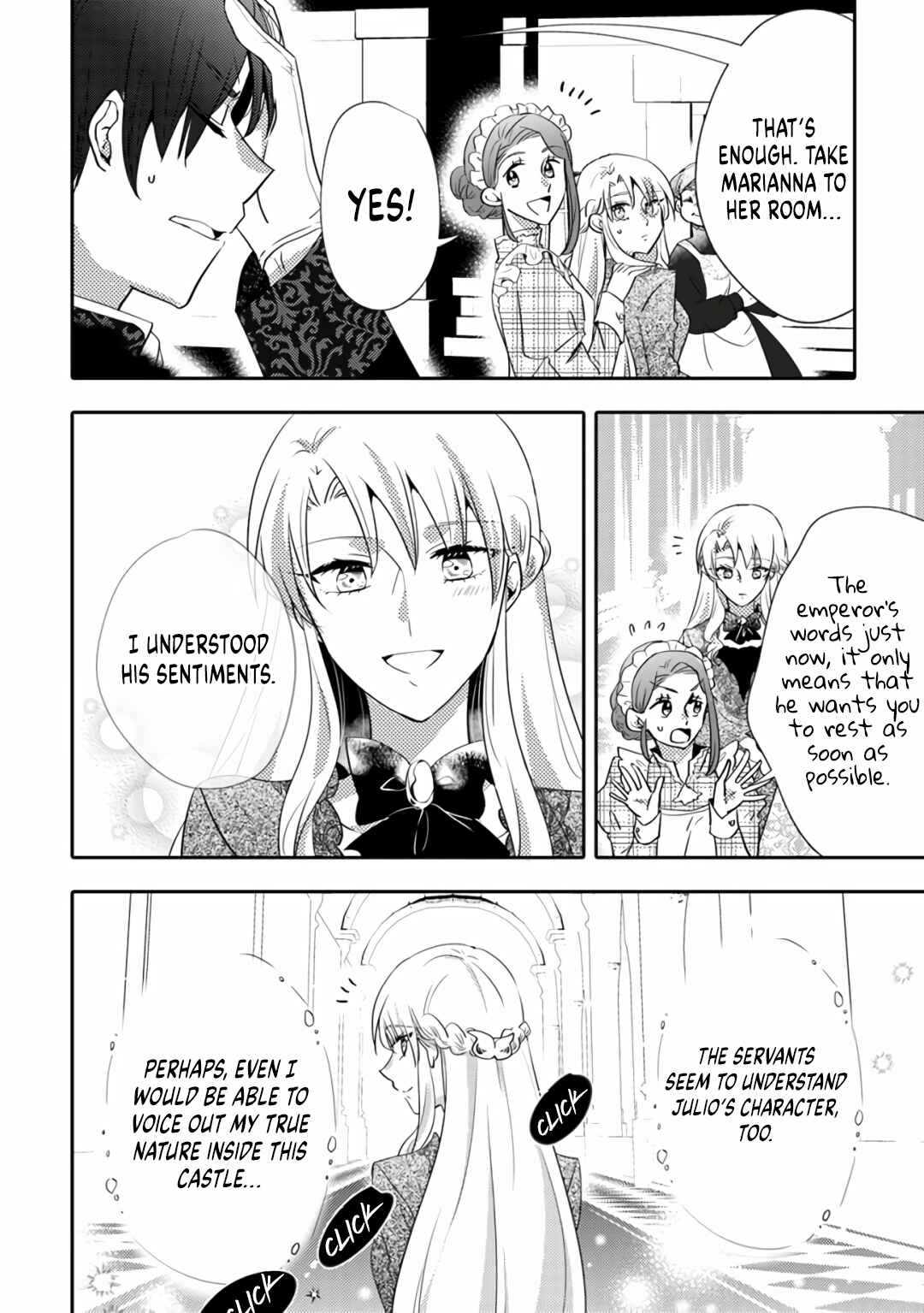 Page 20 Chapter 3 Akuyaku Reijo ga Kyofu no Hao to Seiryaku Kekkon Suru Batsu wa Amasugimasenka?!