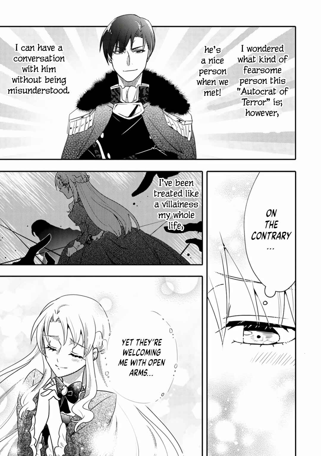 Page 3 Chapter 3 Akuyaku Reijo ga Kyofu no Hao to Seiryaku Kekkon Suru Batsu wa Amasugimasenka?!