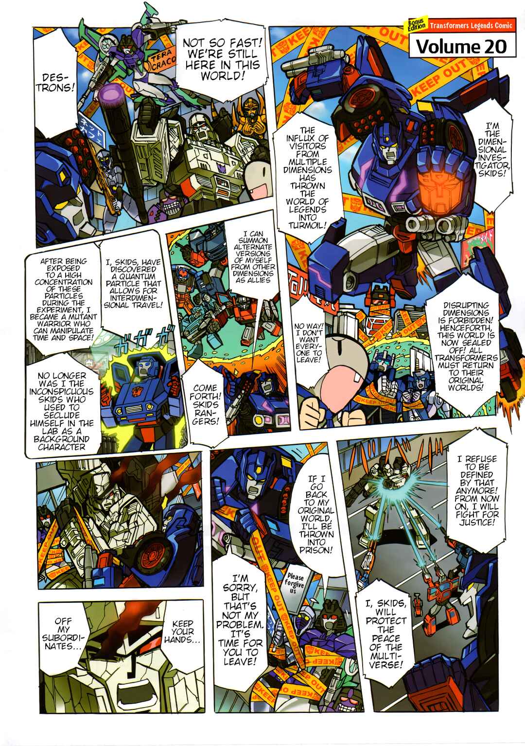 Page 1 Chapter 36.6 Transformers Legends