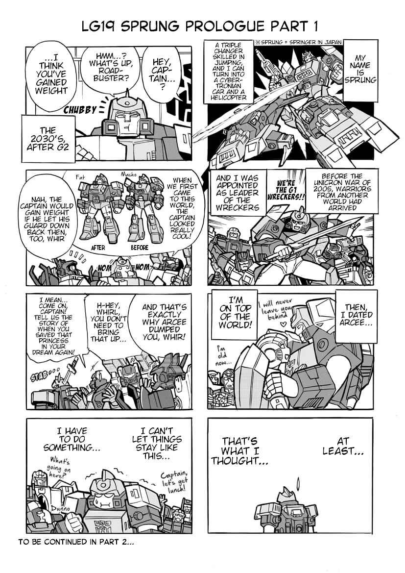 Page 1 Chapter 36 Transformers Legends