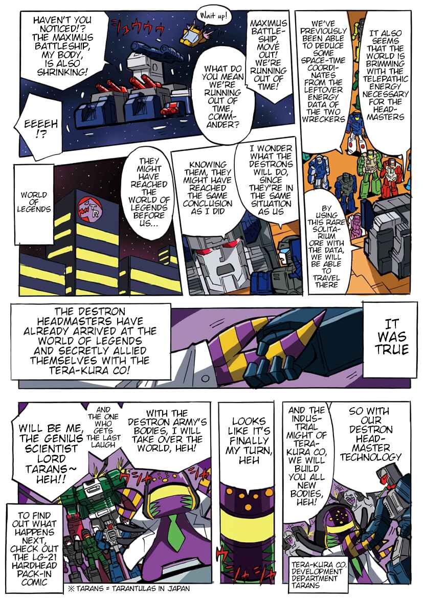 Page 4 Chapter 37 Transformers Legends