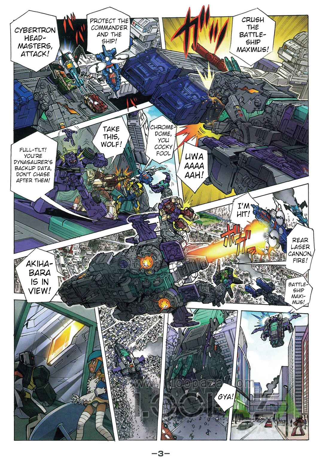 Page 3 Chapter 44.1 Transformers Legends