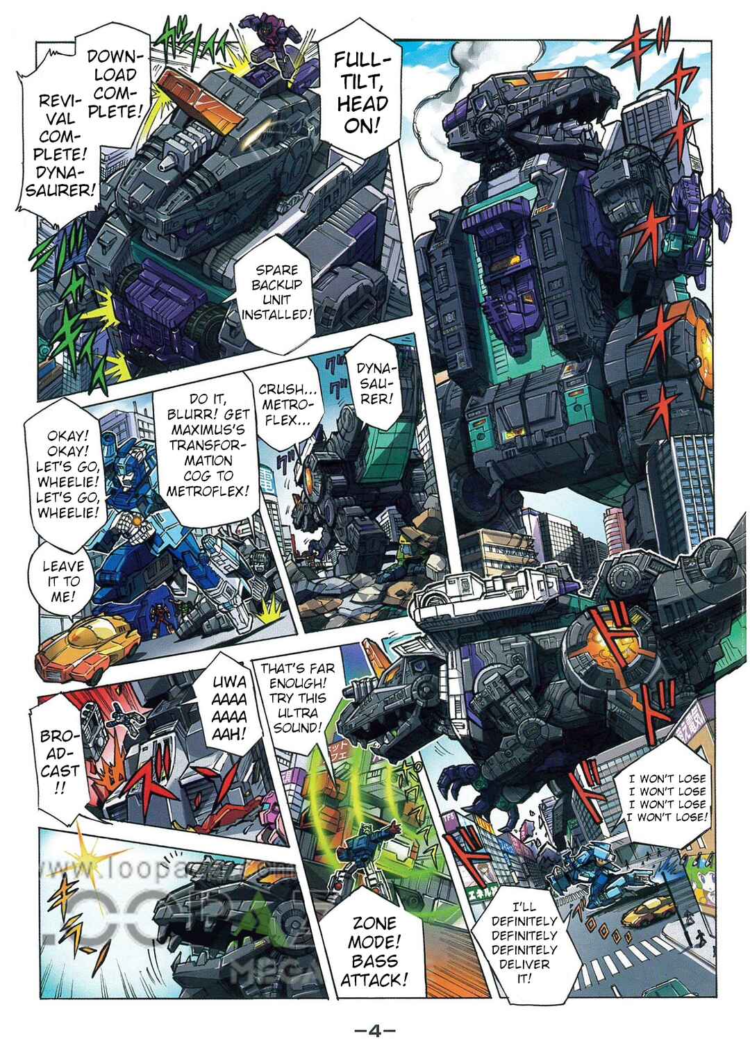 Page 4 Chapter 44.1 Transformers Legends