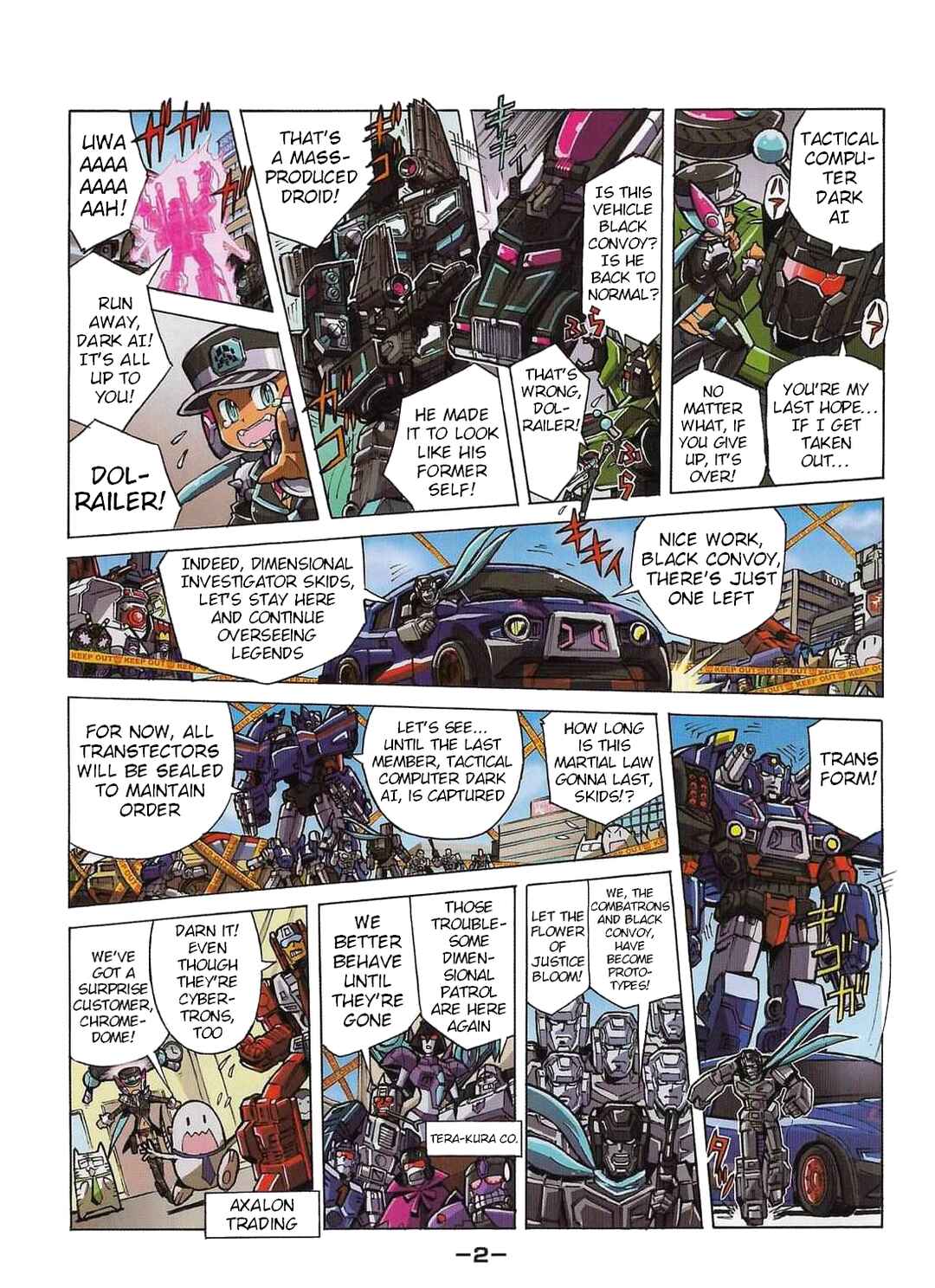 Page 2 Chapter 43.1 Transformers Legends