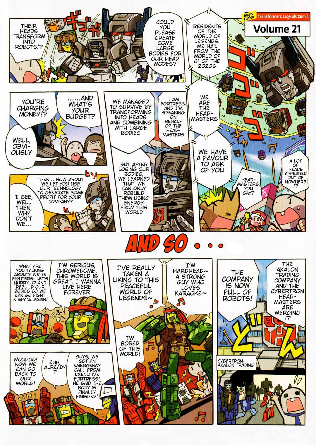 Page 1 Chapter 37.1 Transformers Legends