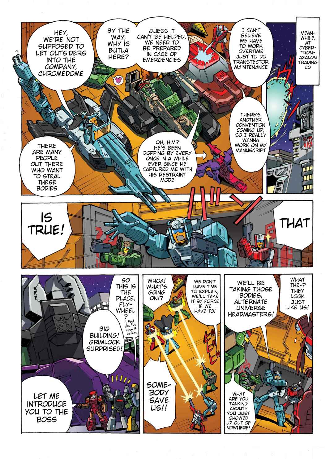 Page 2 Chapter 40 Transformers Legends