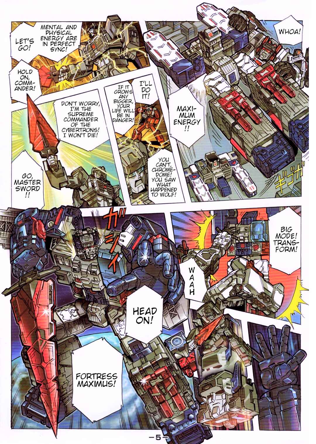 Page 5 Chapter 39.6 Transformers Legends