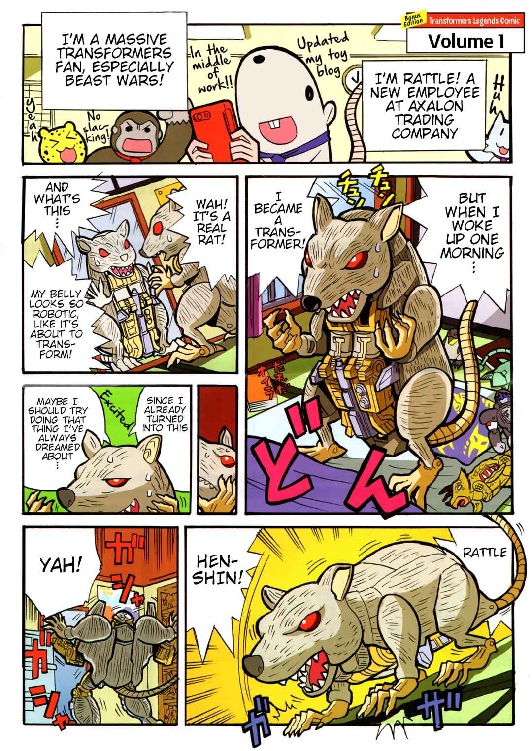 Page 1 Chapter 14.1 Transformers Legends