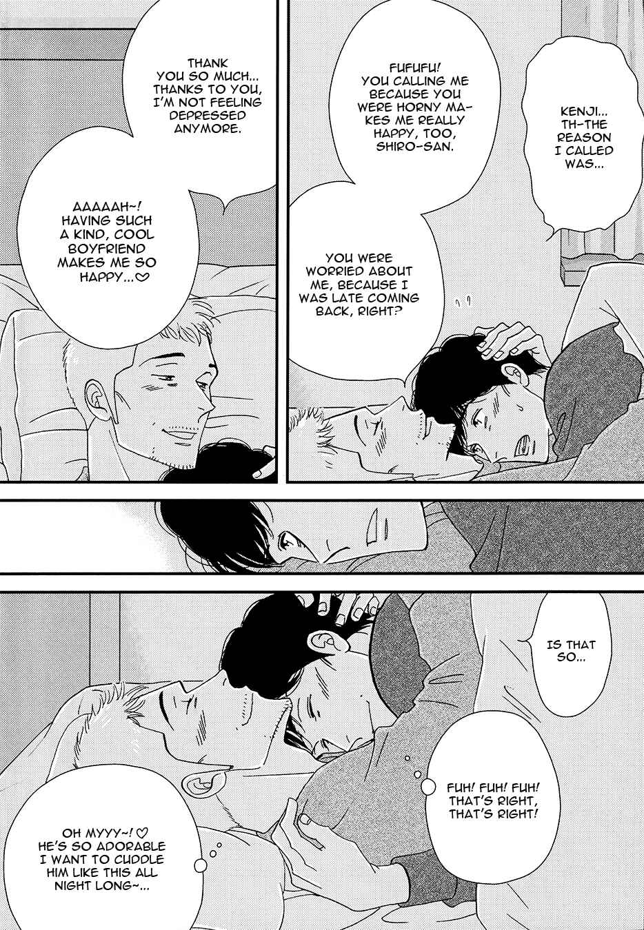 Page 32 Chapter Unknown_944e Kinou Nani Tabeta? - Kenji to Shiro-san (Doujinshi)
