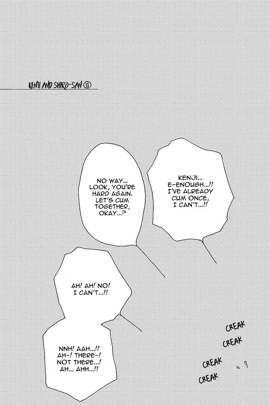 Page 5 Chapter Unknown_84e3 Kinou Nani Tabeta? - Kenji to Shiro-san (Doujinshi)