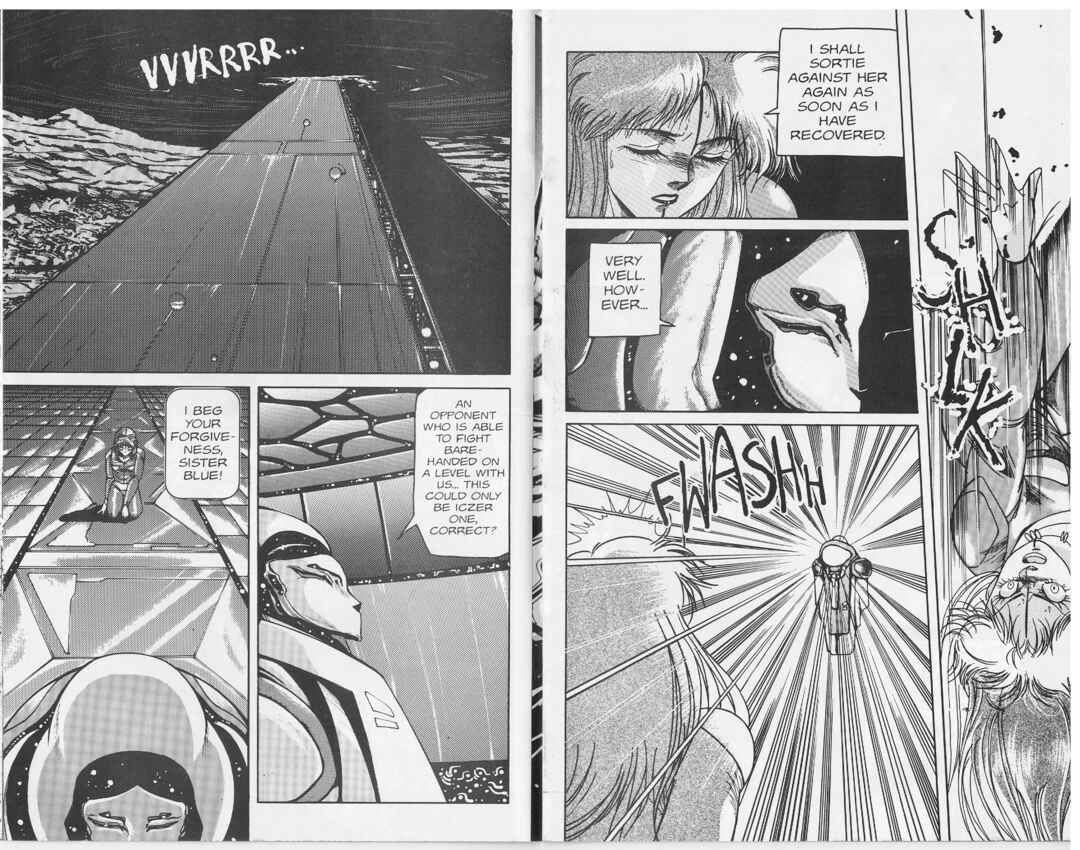 Page 10 Chapter 2 Golden Warrior Iczer-One