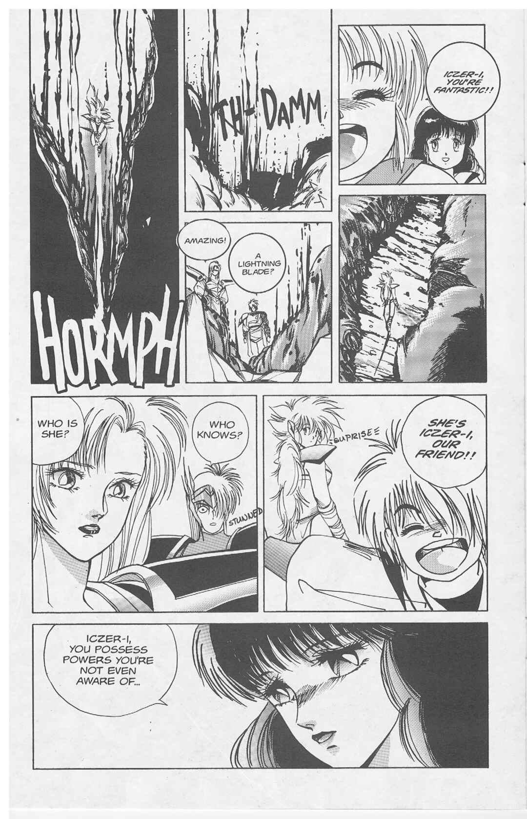 Page 16 Chapter 5 Golden Warrior Iczer-One