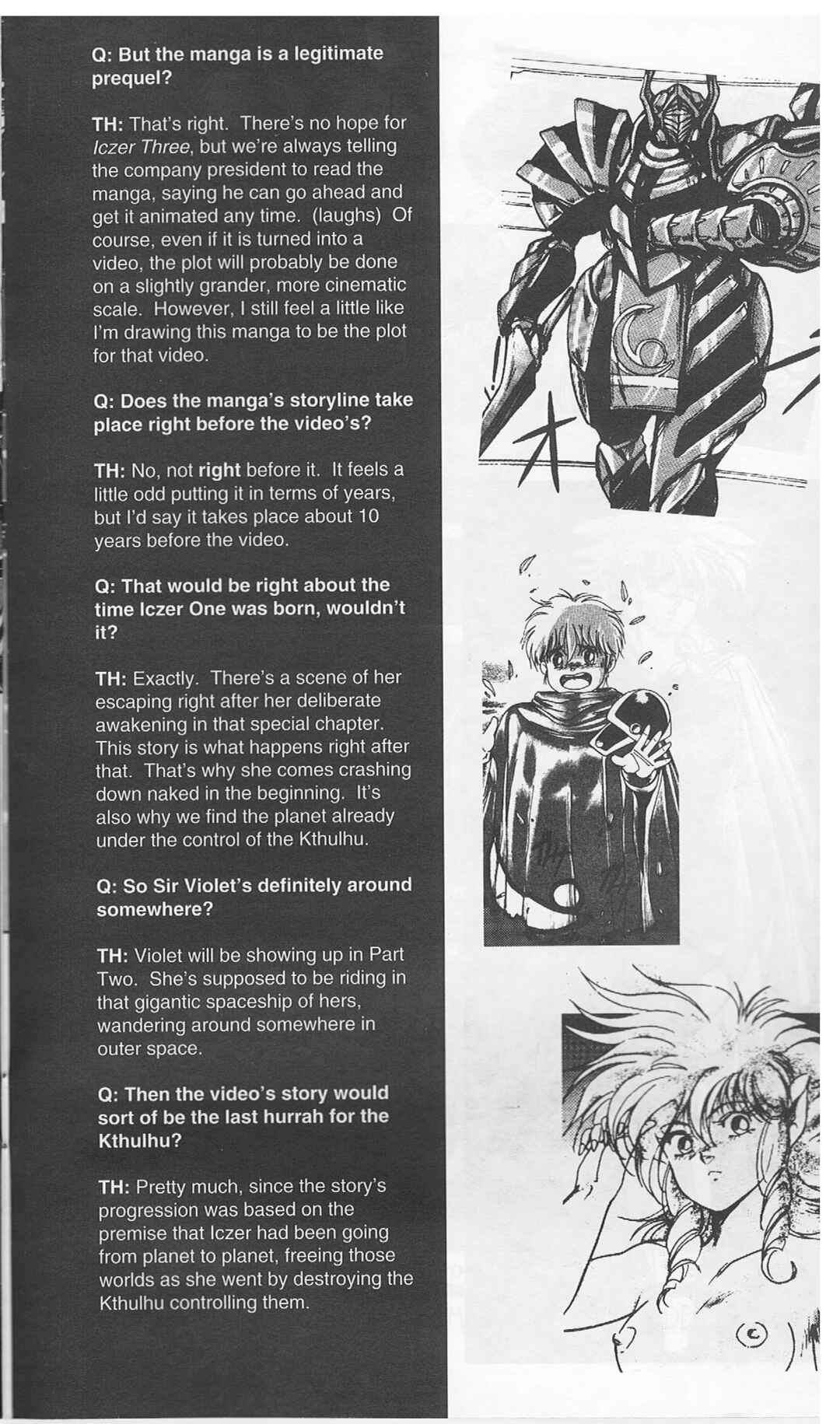 Page 27 Chapter 3 Golden Warrior Iczer-One