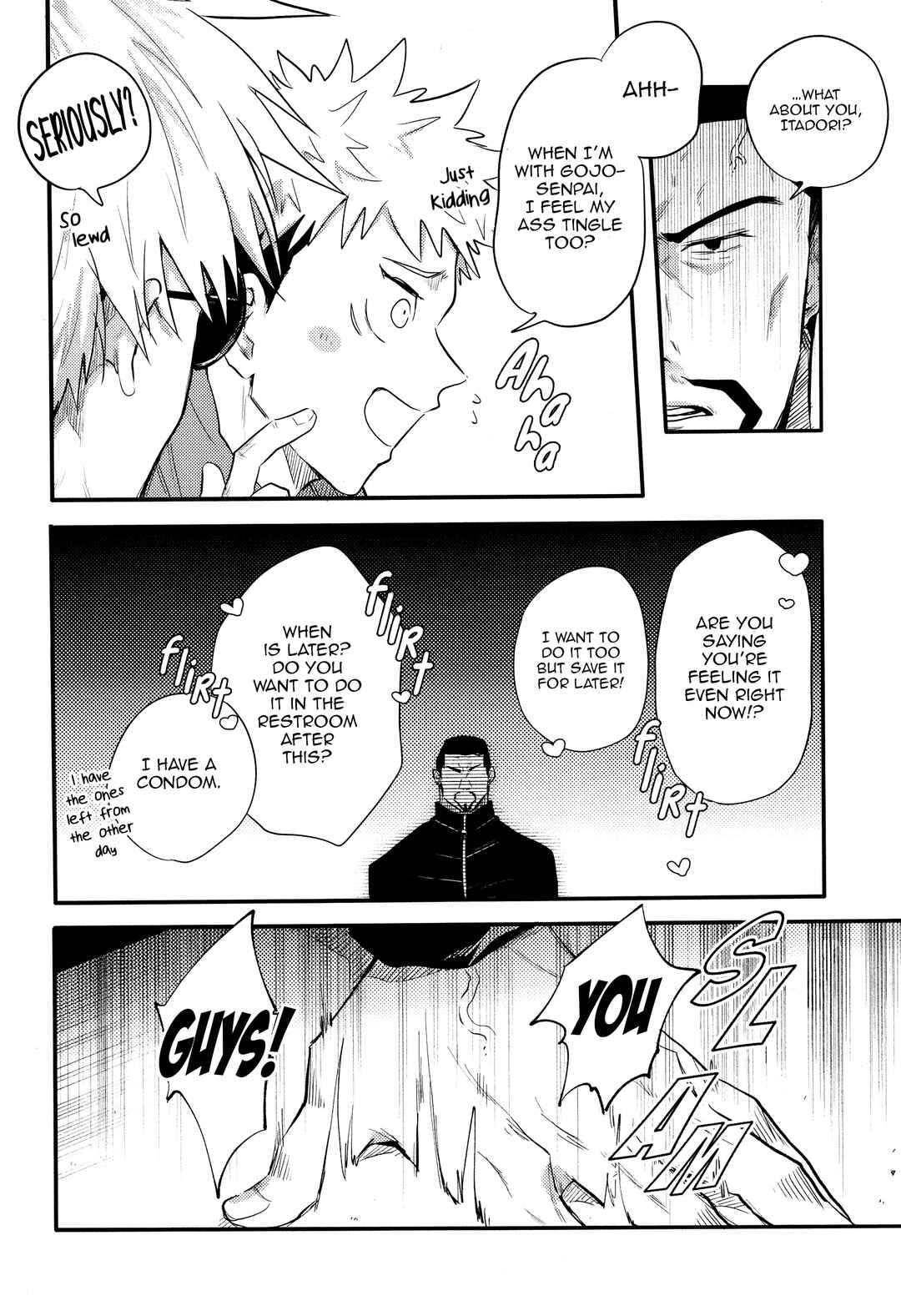 Page 11 Chapter Unknown_4ab5 Jujutsu Kaisen - Teppen Tsukinukeru Hodo Omae ga Suki da! (Doujinshi)