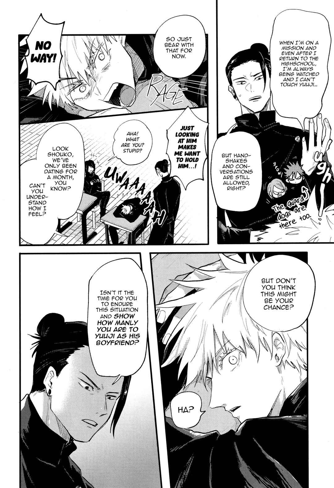Page 13 Chapter Unknown_4ab5 Jujutsu Kaisen - Teppen Tsukinukeru Hodo Omae ga Suki da! (Doujinshi)