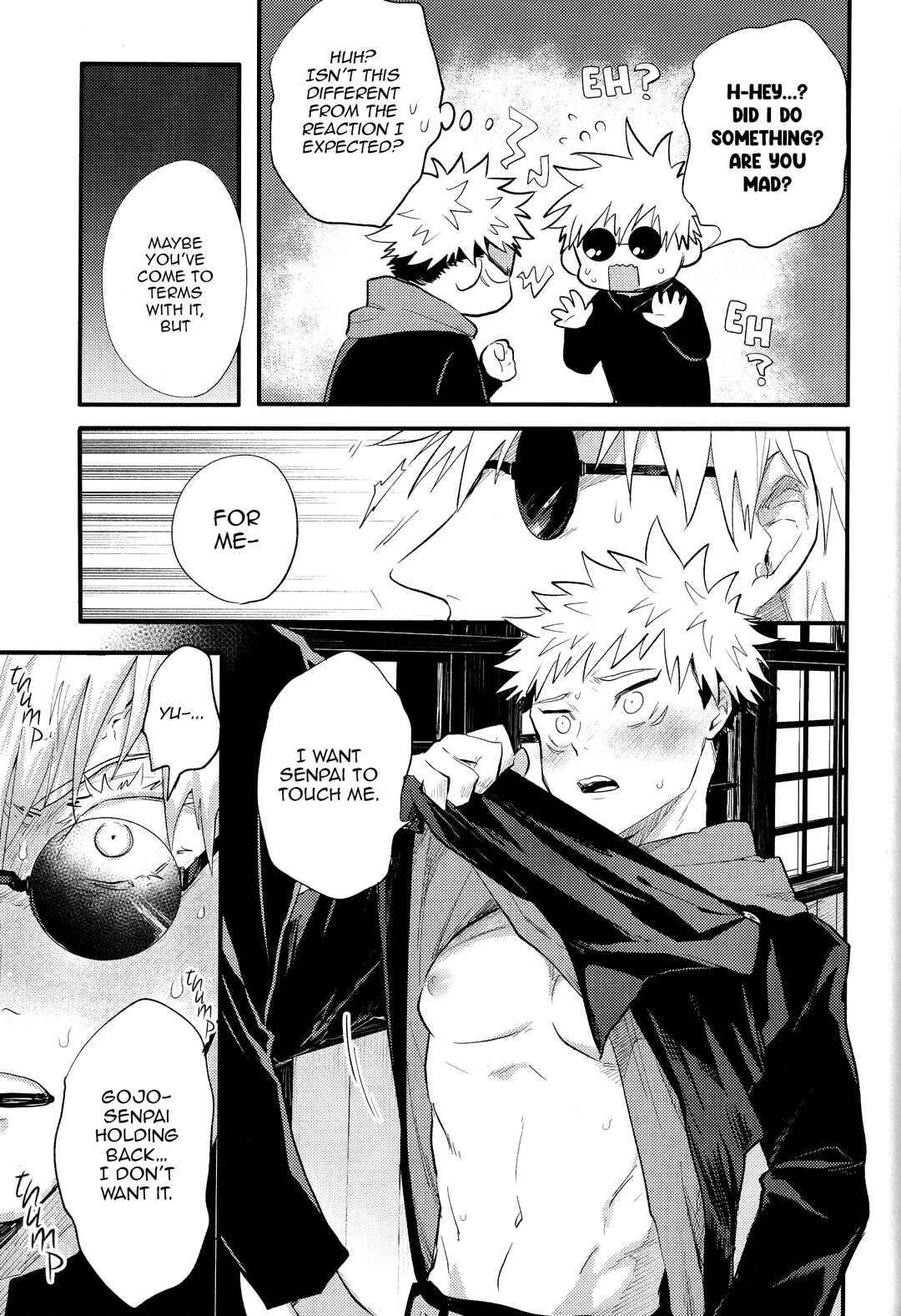 Page 22 Chapter Unknown_4ab5 Jujutsu Kaisen - Teppen Tsukinukeru Hodo Omae ga Suki da! (Doujinshi)