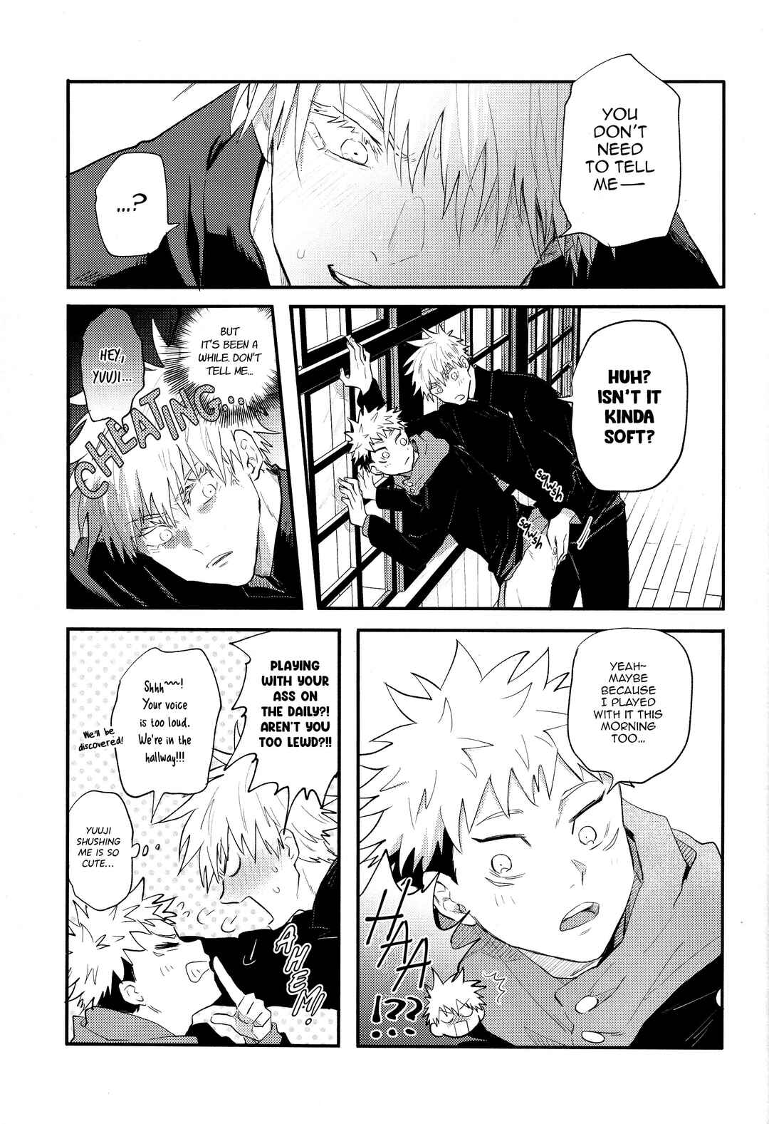 Page 28 Chapter Unknown_4ab5 Jujutsu Kaisen - Teppen Tsukinukeru Hodo Omae ga Suki da! (Doujinshi)