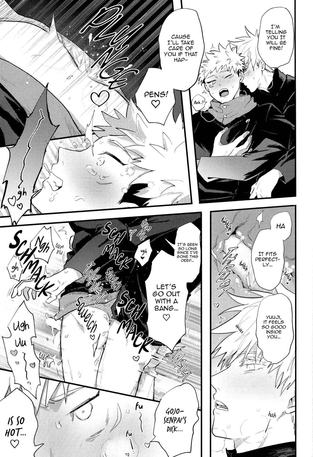 Page 32 Chapter Unknown_4ab5 Jujutsu Kaisen - Teppen Tsukinukeru Hodo Omae ga Suki da! (Doujinshi)