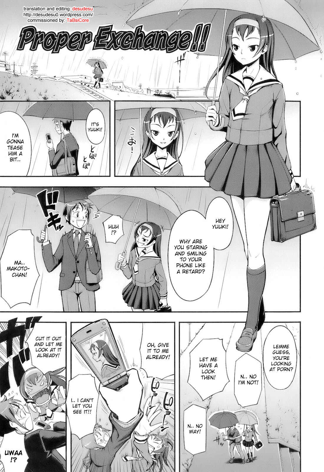 Page 1 Chapter 3 Kimagure