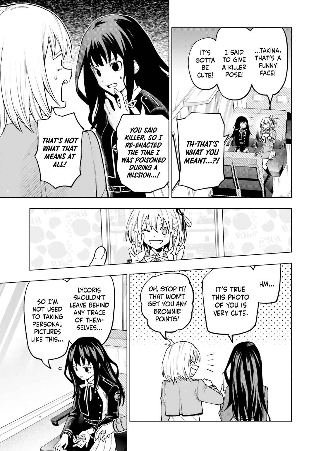 Page 3 Chapter 1 Lycoris Recoil Comic Anthology: Repeat