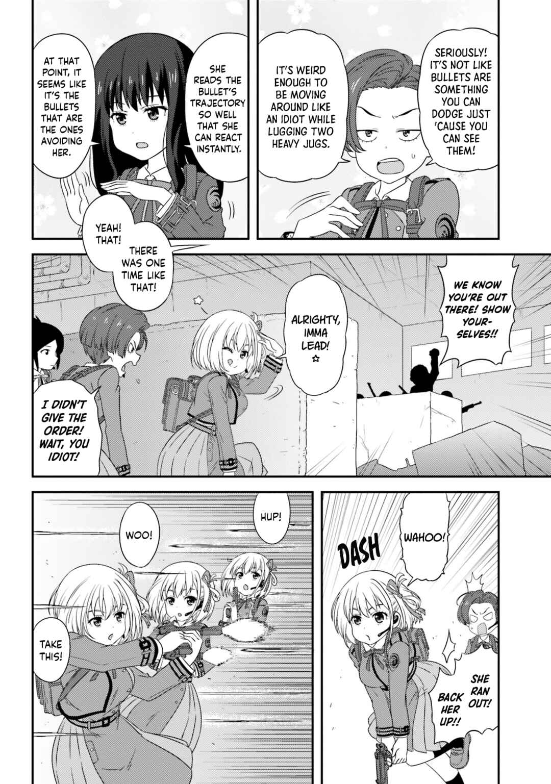Page 10 Chapter 12 Lycoris Recoil Comic Anthology: Repeat
