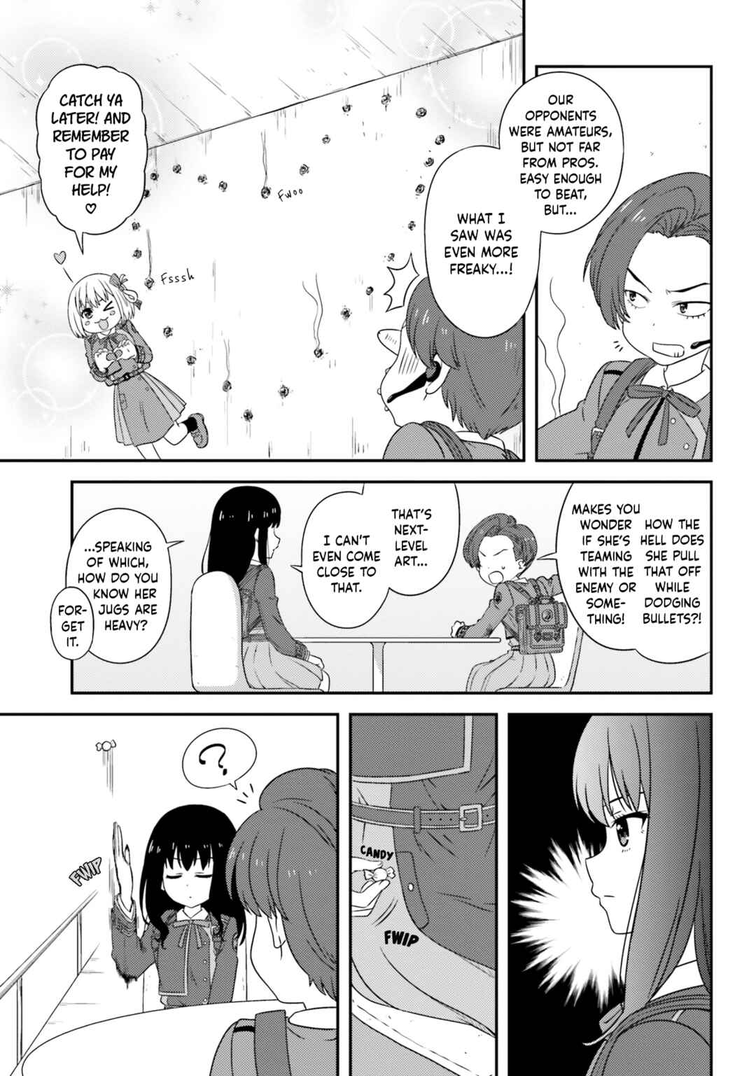 Page 11 Chapter 12 Lycoris Recoil Comic Anthology: Repeat