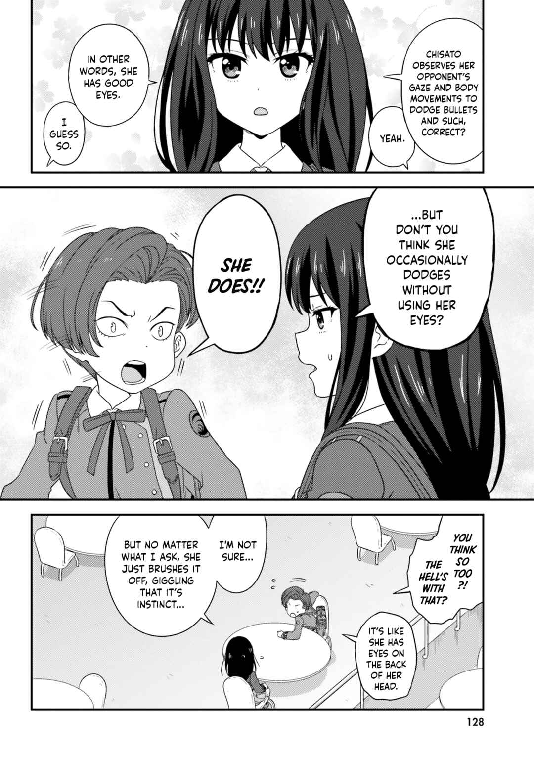 Page 8 Chapter 12 Lycoris Recoil Comic Anthology: Repeat