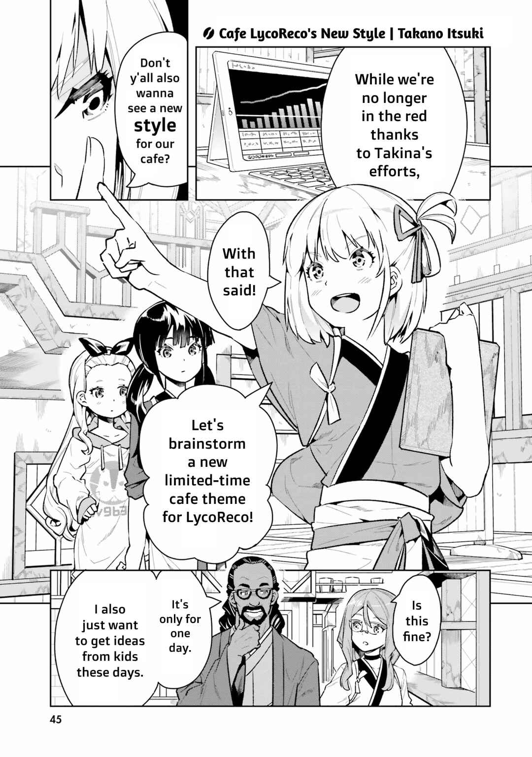Page 1 Chapter 4 Lycoris Recoil Comic Anthology: Repeat