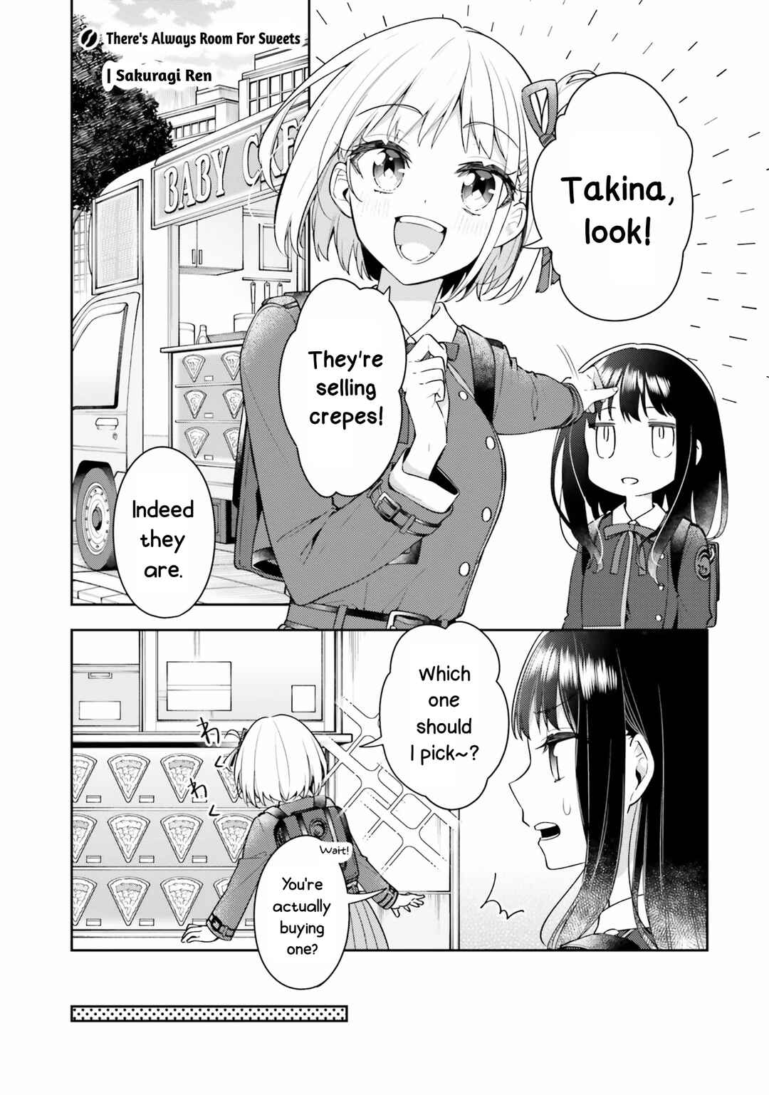 Page 1 Chapter 10 Lycoris Recoil Comic Anthology: Repeat