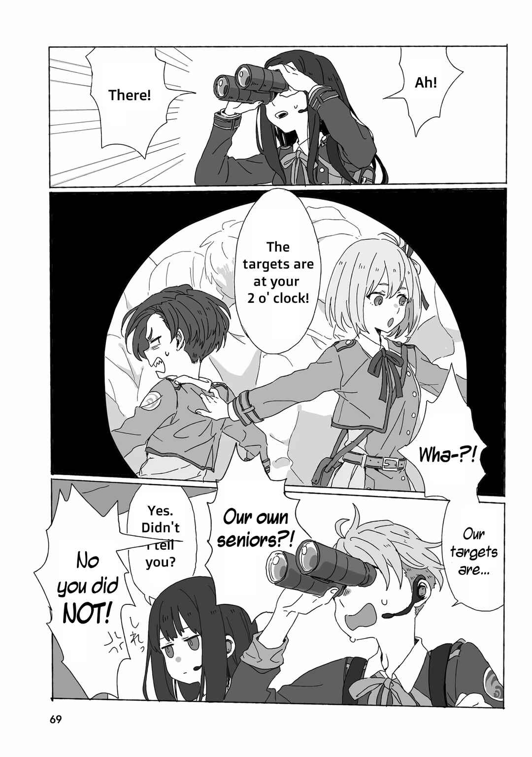 Page 3 Chapter 6 Lycoris Recoil Comic Anthology: Repeat