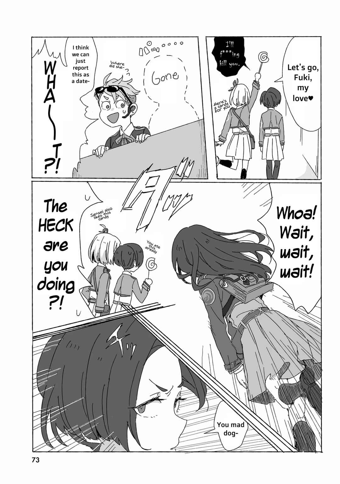 Page 7 Chapter 6 Lycoris Recoil Comic Anthology: Repeat