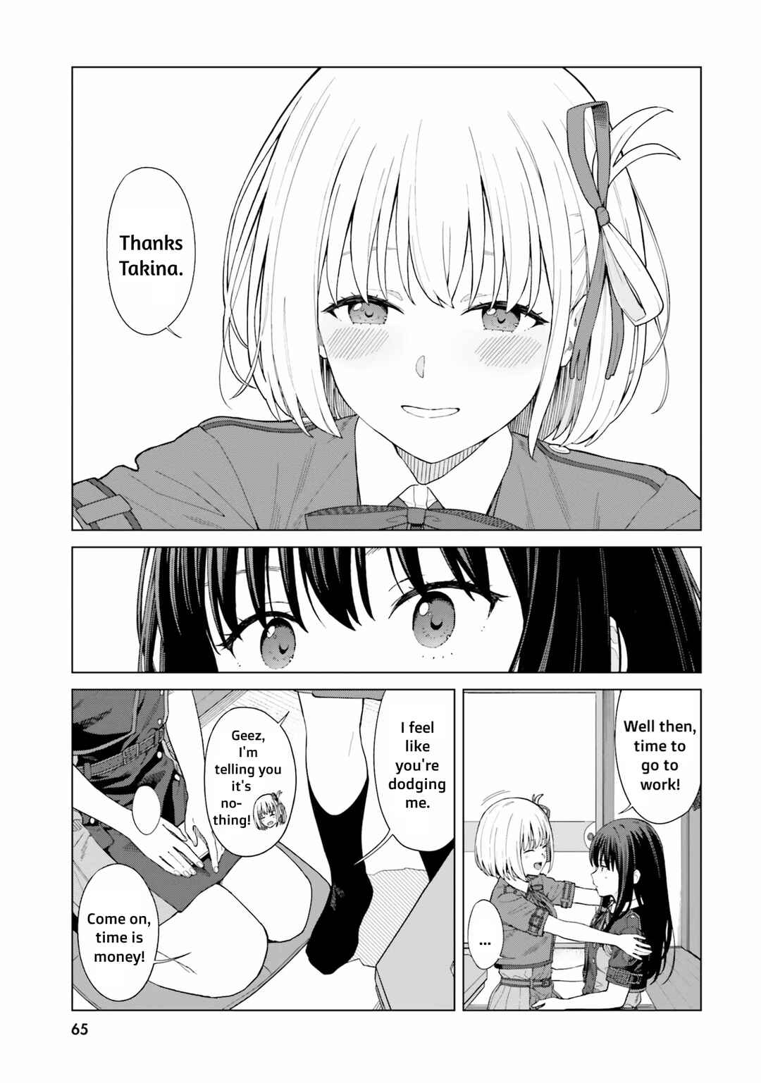 Page 11 Chapter 5 Lycoris Recoil Comic Anthology: Repeat