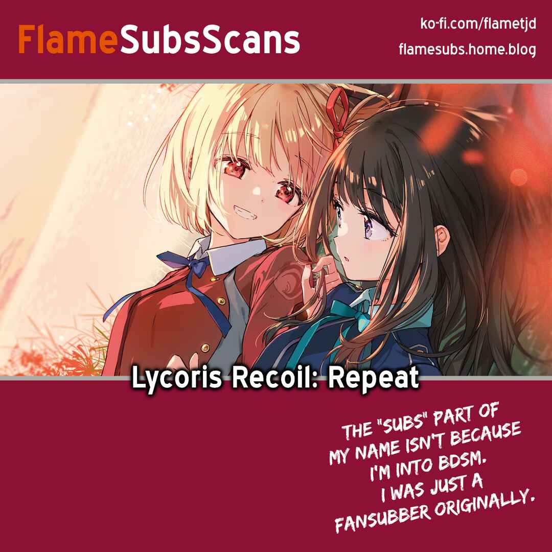 Page 13 Chapter 5 Lycoris Recoil Comic Anthology: Repeat