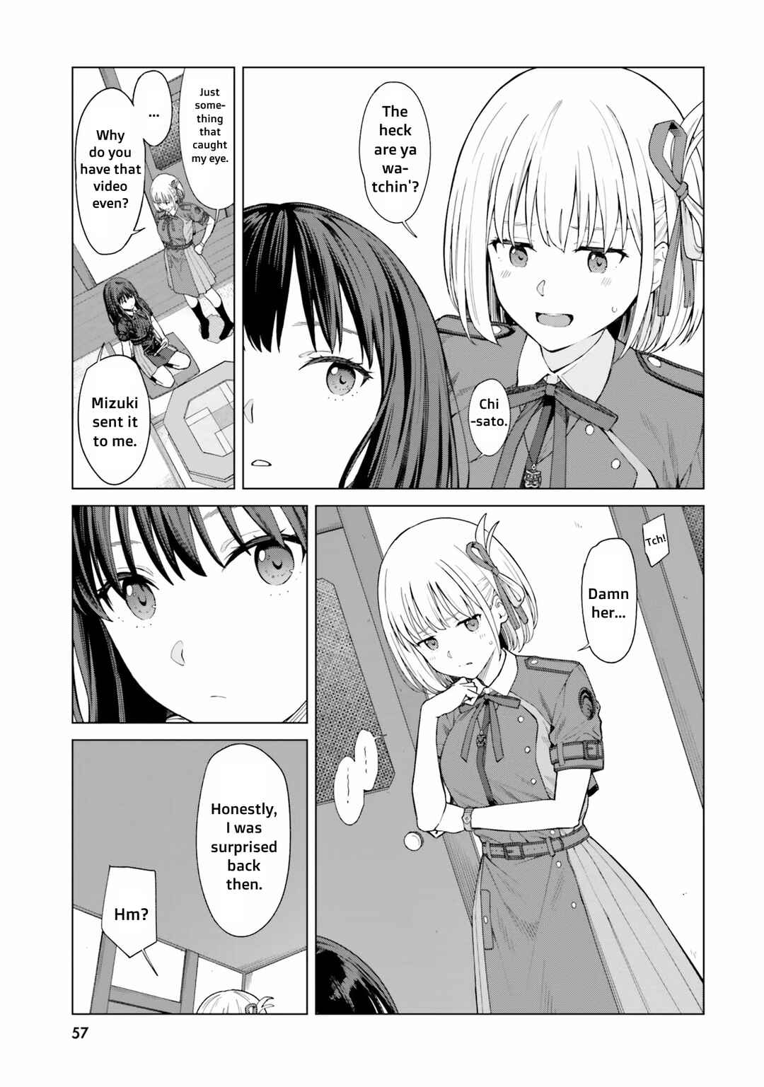 Page 3 Chapter 5 Lycoris Recoil Comic Anthology: Repeat