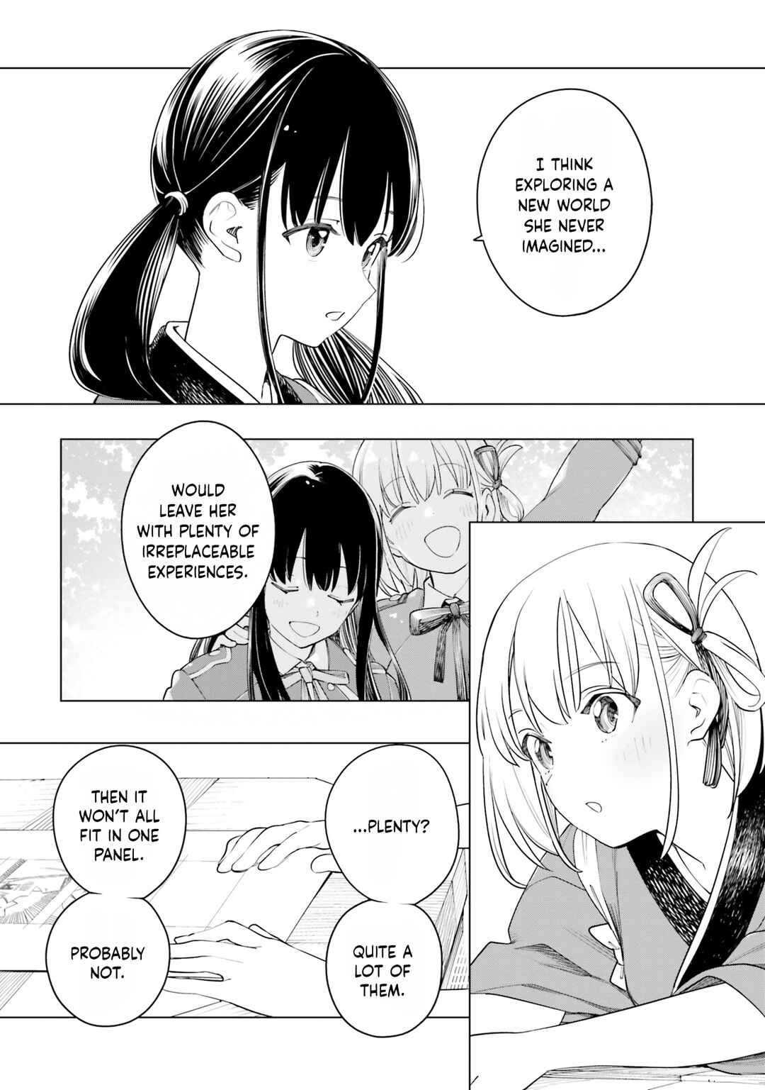 Page 8 Chapter 9 Lycoris Recoil Comic Anthology: Repeat