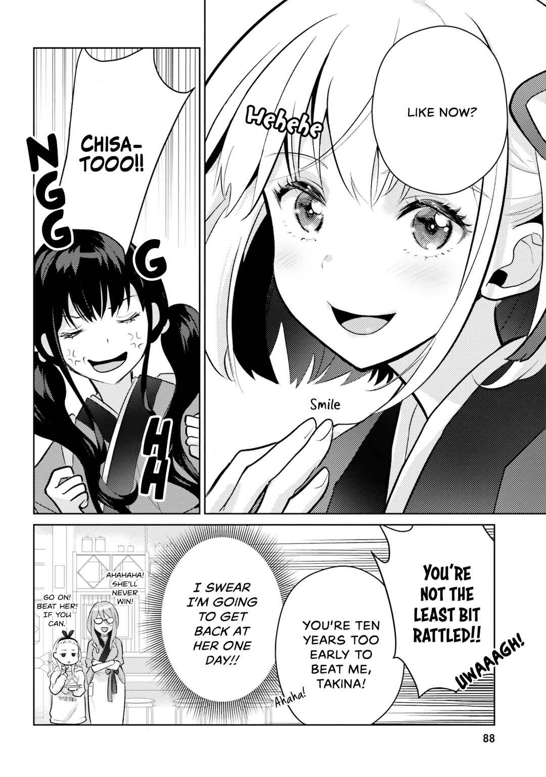 Page 6 Chapter 8 Lycoris Recoil Comic Anthology: Repeat