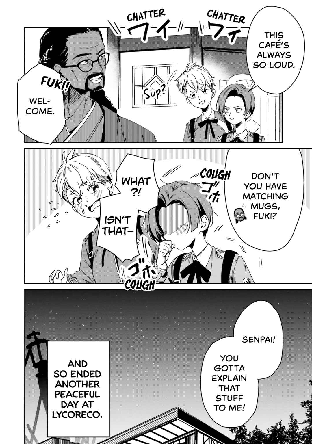 Page 10 Chapter 10 Lycoris Recoil Comic Anthology: Repeat