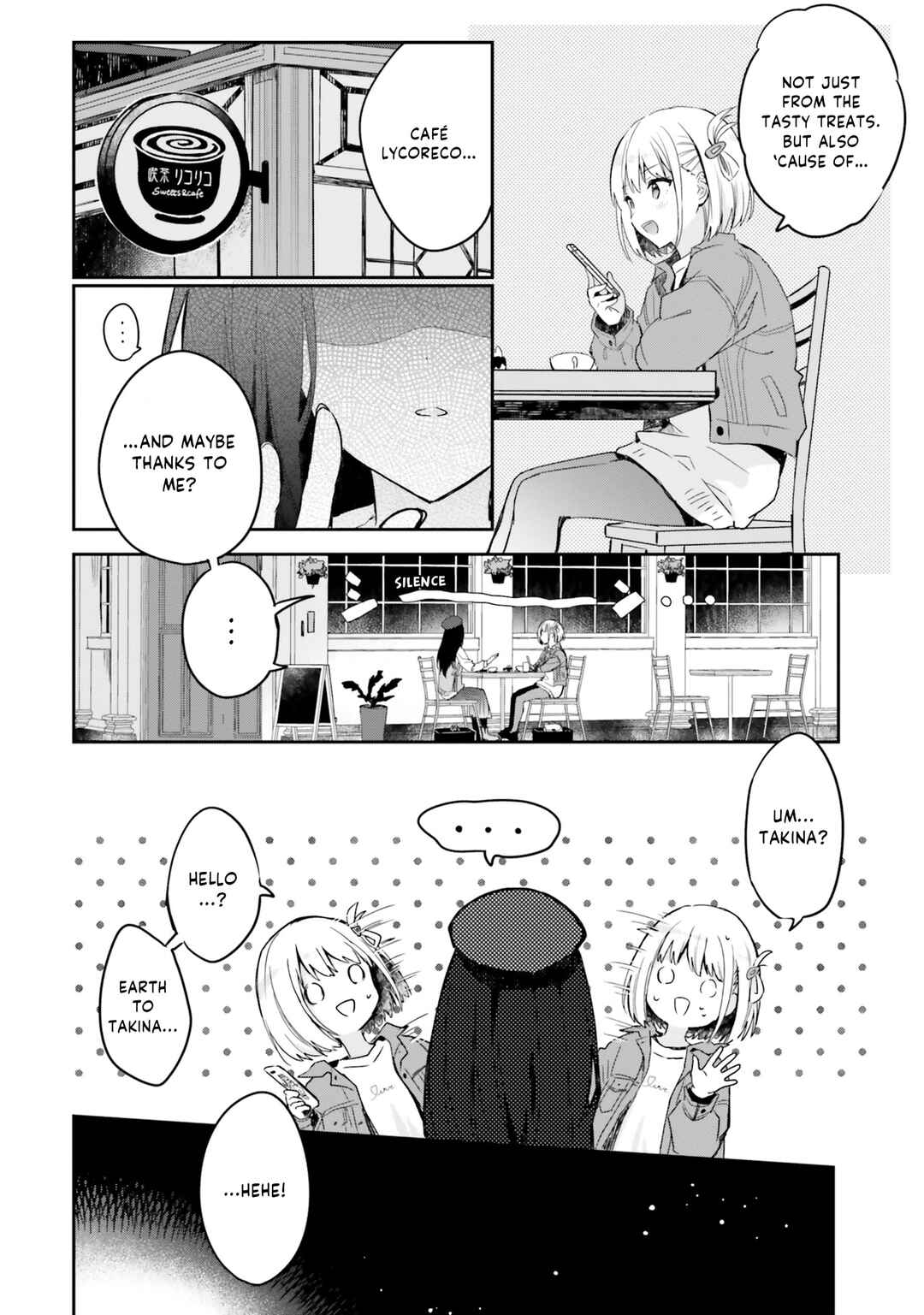 Page 6 Chapter 5 Lycoris Recoil Comic Anthology: Repeat