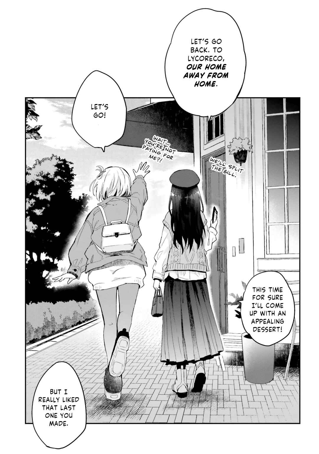 Page 8 Chapter 5 Lycoris Recoil Comic Anthology: Repeat