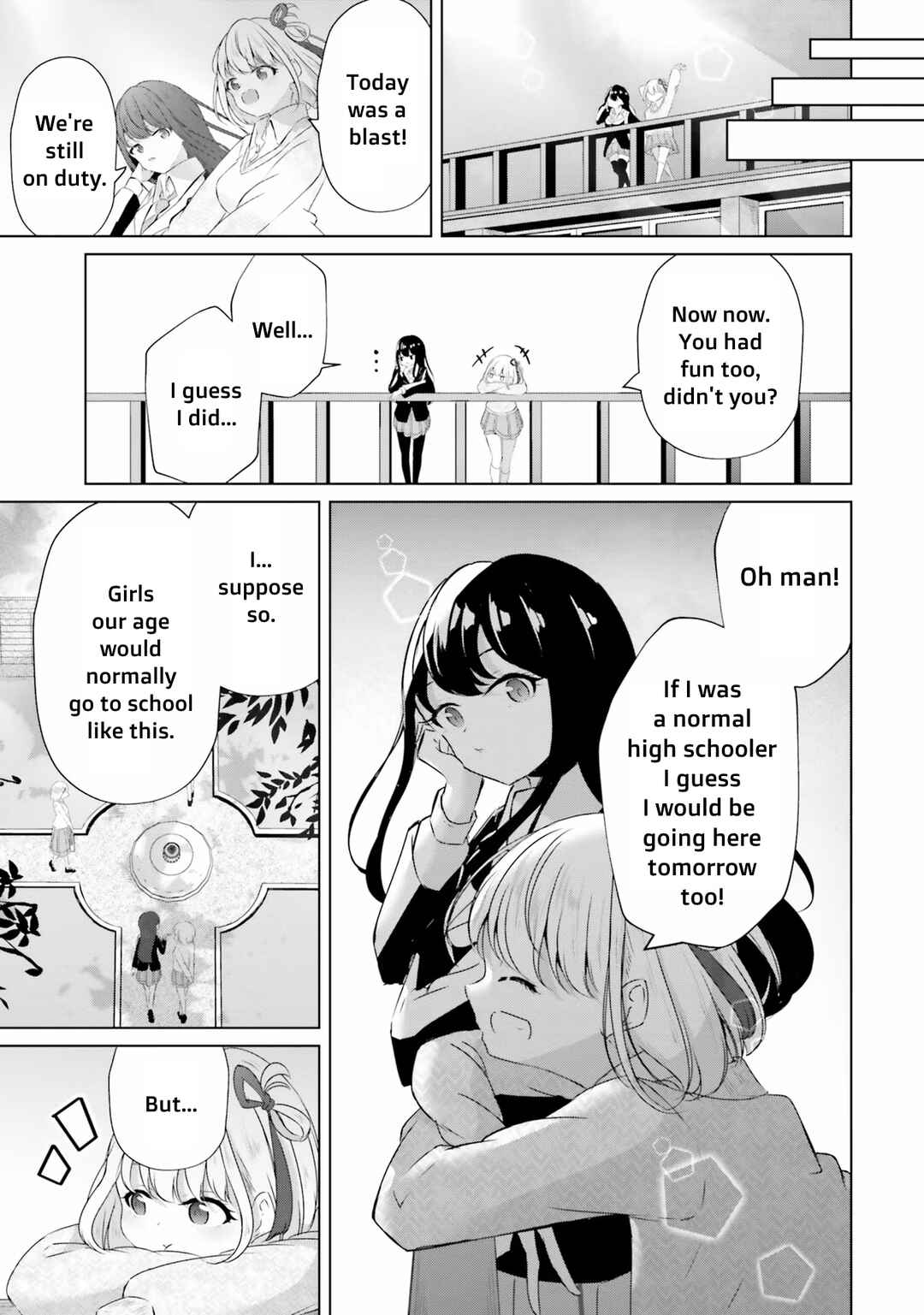 Page 9 Chapter 3 Lycoris Recoil Comic Anthology: Repeat