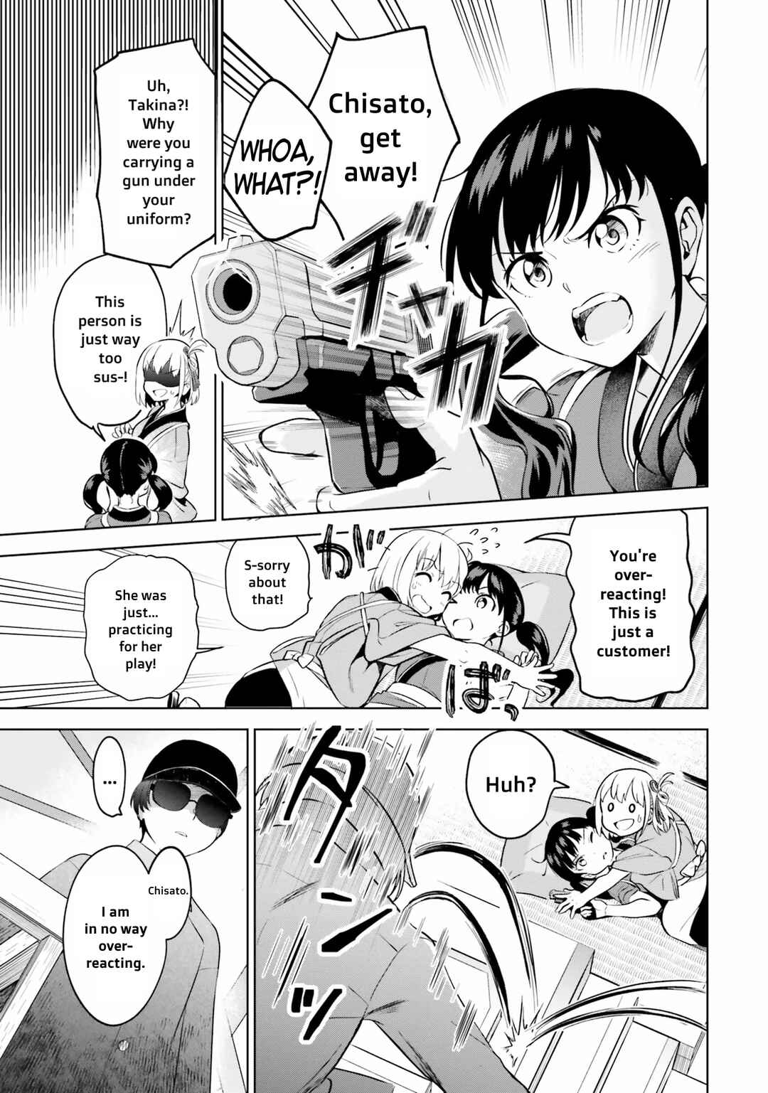 Page 11 Chapter 7 Lycoris Recoil Comic Anthology: Repeat
