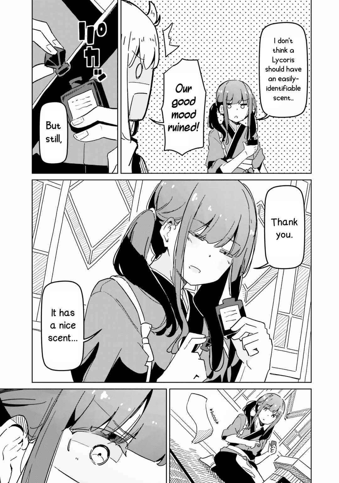 Page 11 Chapter 11 Lycoris Recoil Comic Anthology: Repeat