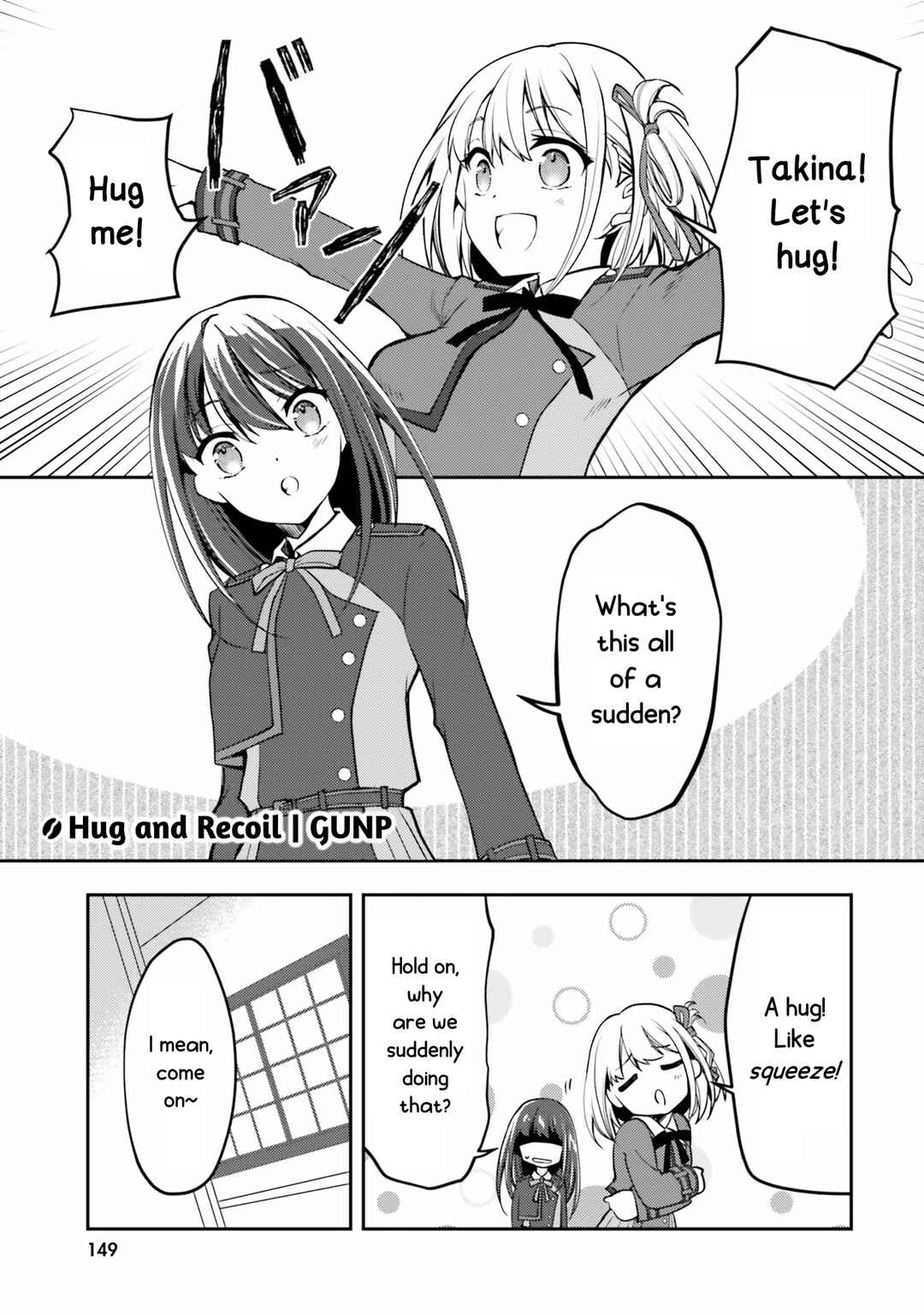 Page 1 Chapter 12 Lycoris Recoil Comic Anthology: Repeat