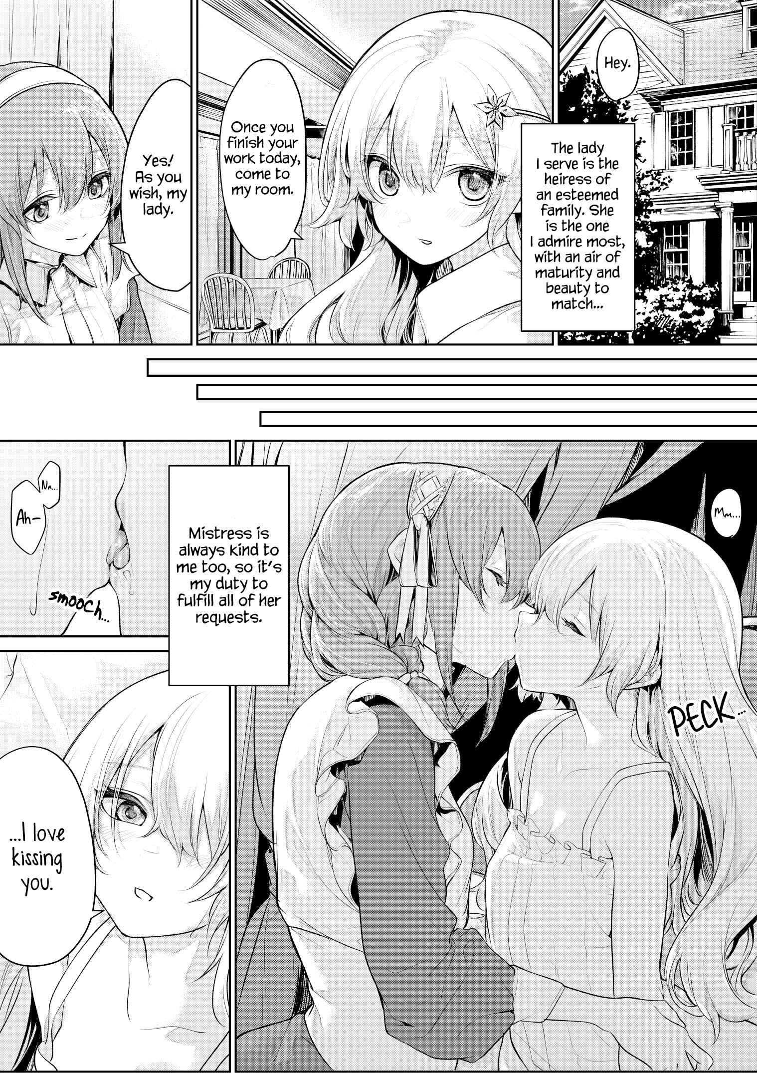 Page 1 Chapter 6 A Mistress Who Tempts Her Maid