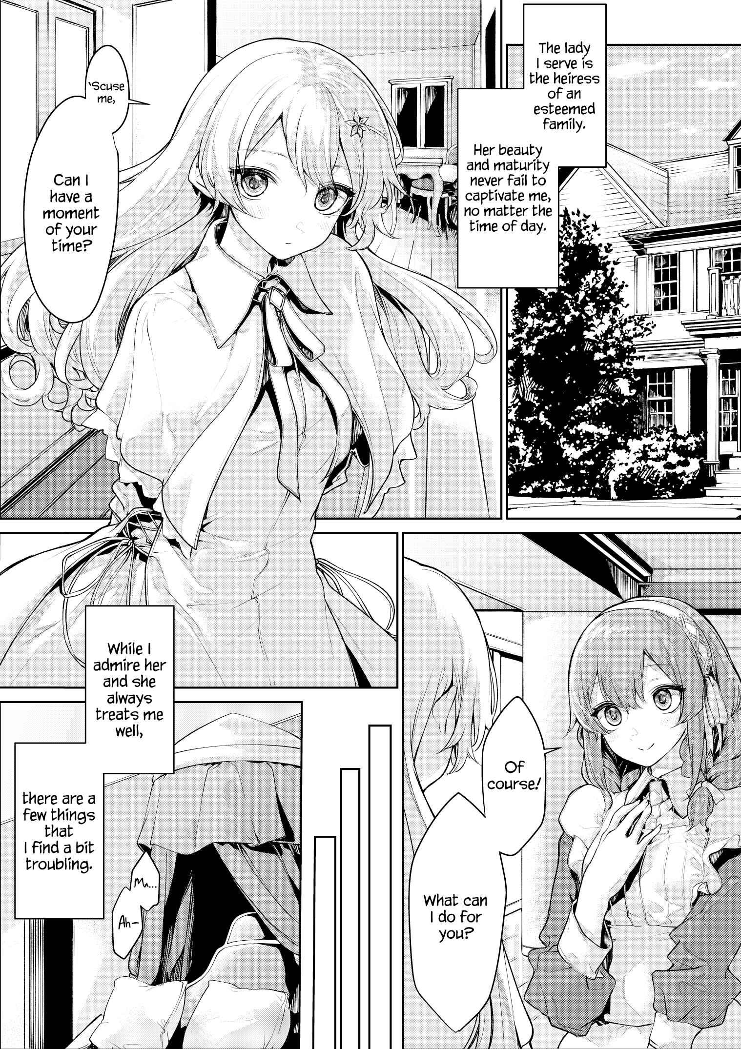 Page 1 Chapter 5 A Mistress Who Tempts Her Maid