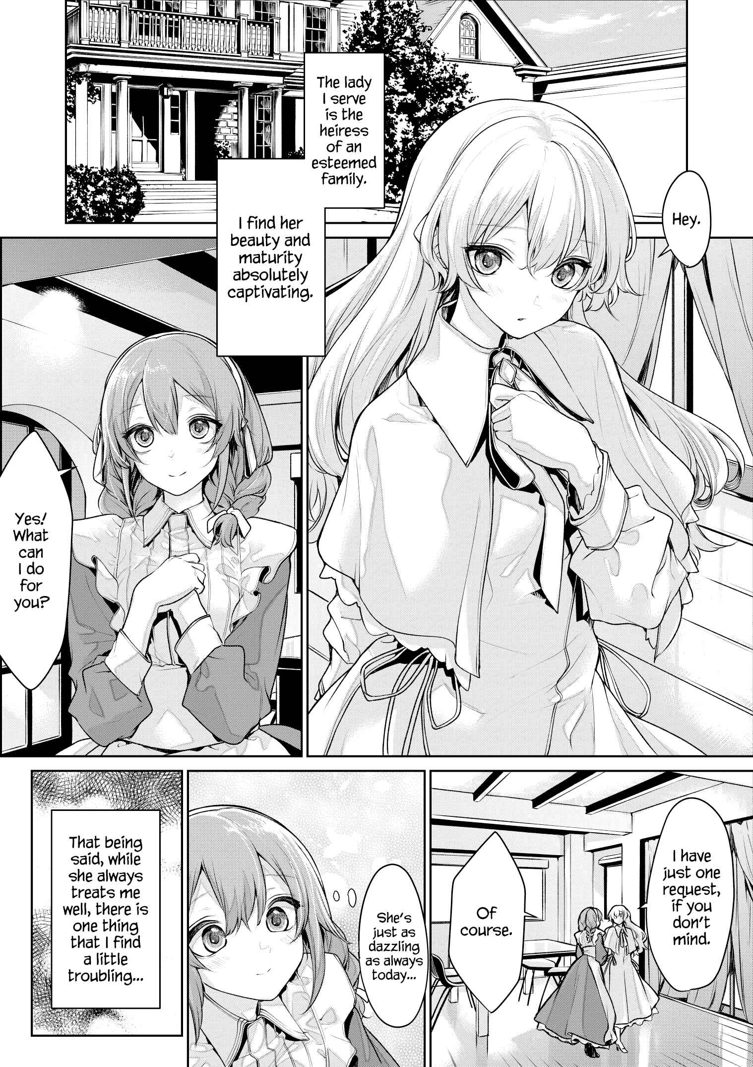 Page 1 Chapter 2 A Mistress Who Tempts Her Maid