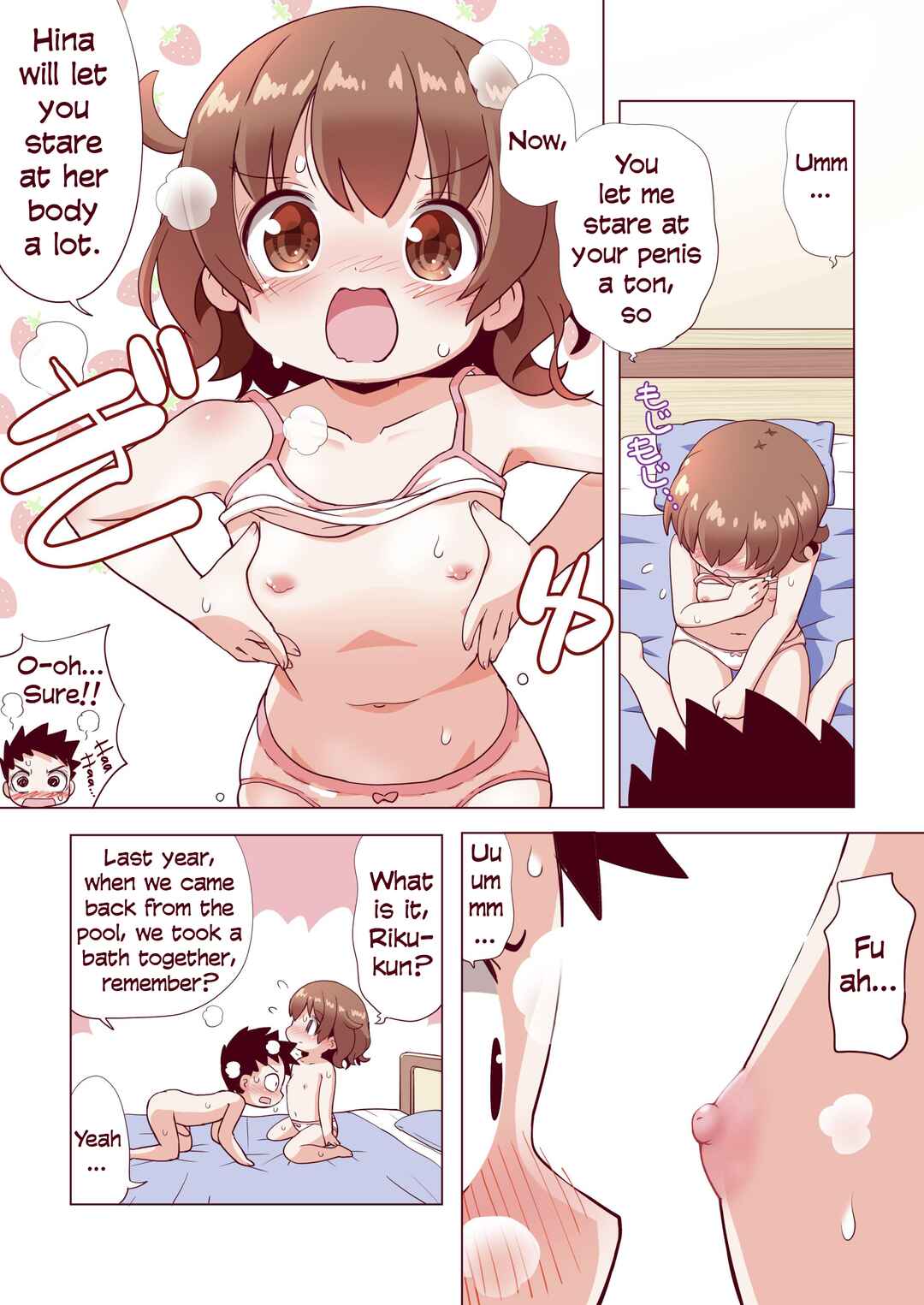 Page 10 Chapter Unknown_65fd Osananajimi no Hajimete no Bra o Karakatteitara