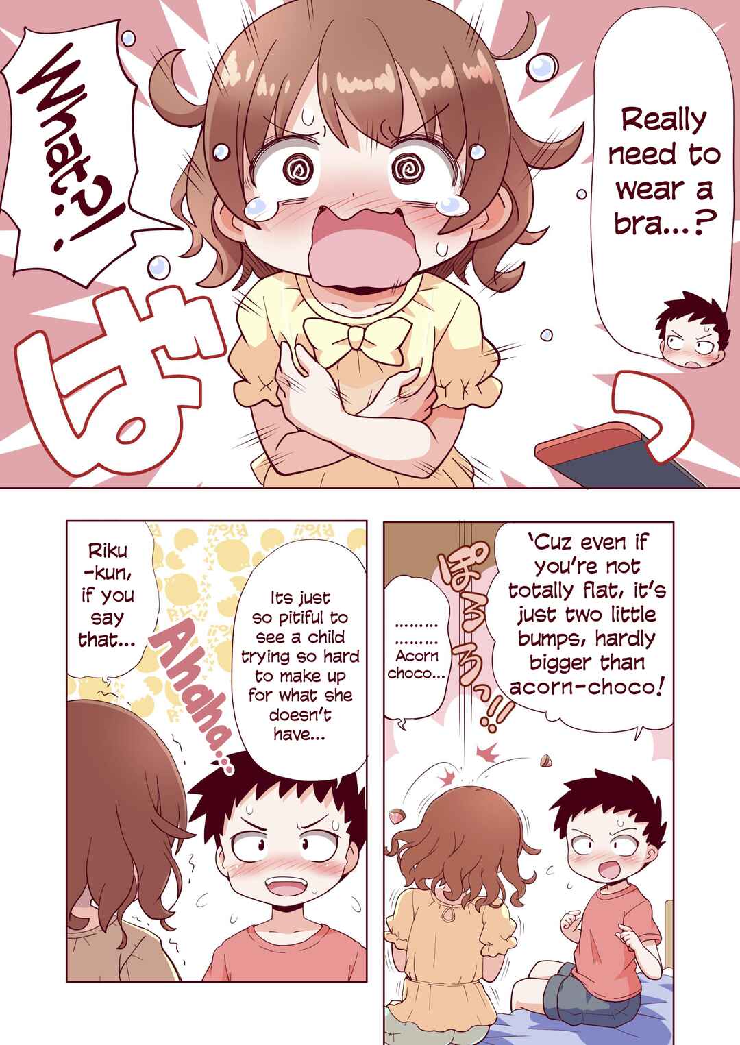 Page 3 Chapter Unknown_65fd Osananajimi no Hajimete no Bra o Karakatteitara