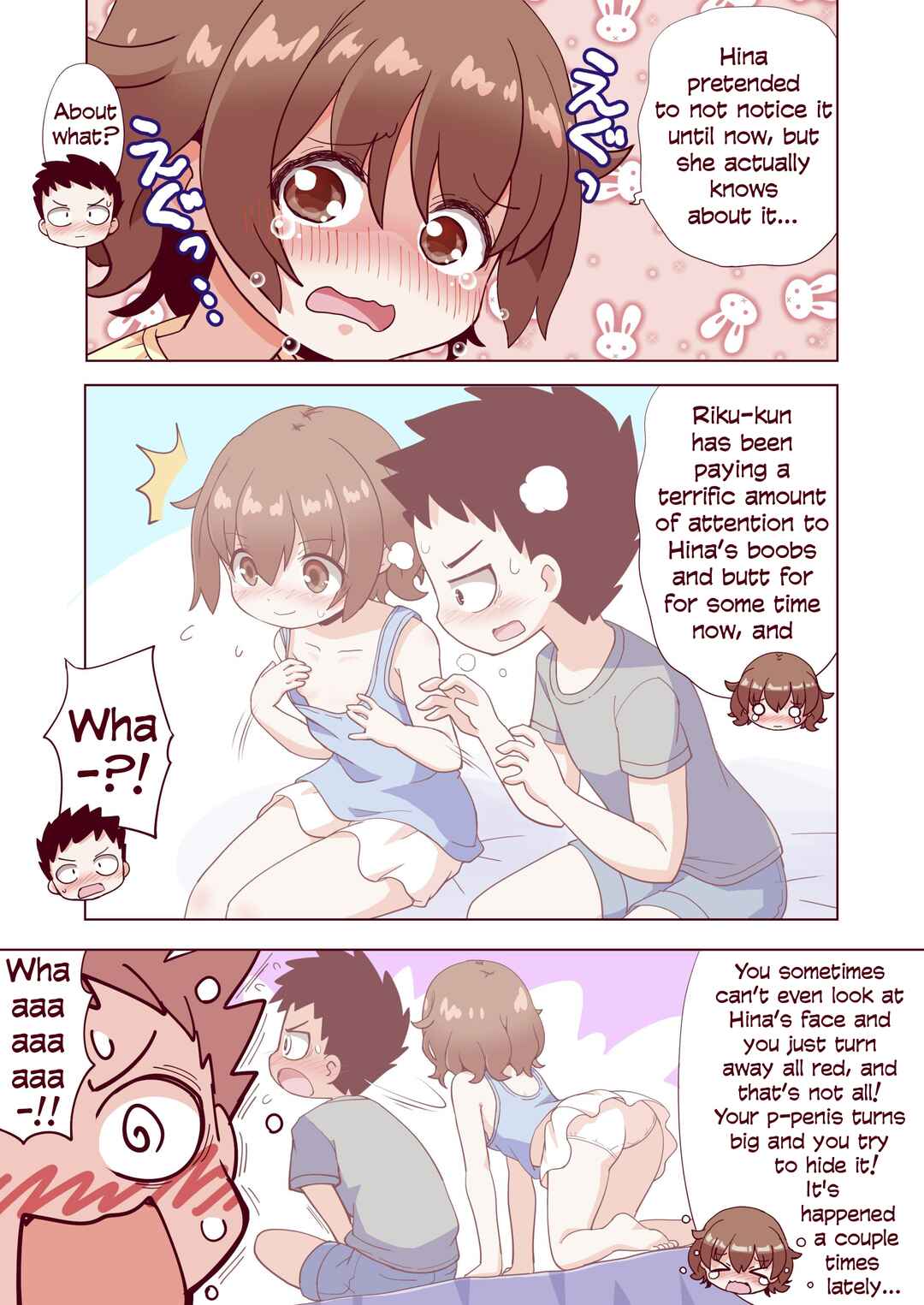 Page 4 Chapter Unknown_65fd Osananajimi no Hajimete no Bra o Karakatteitara