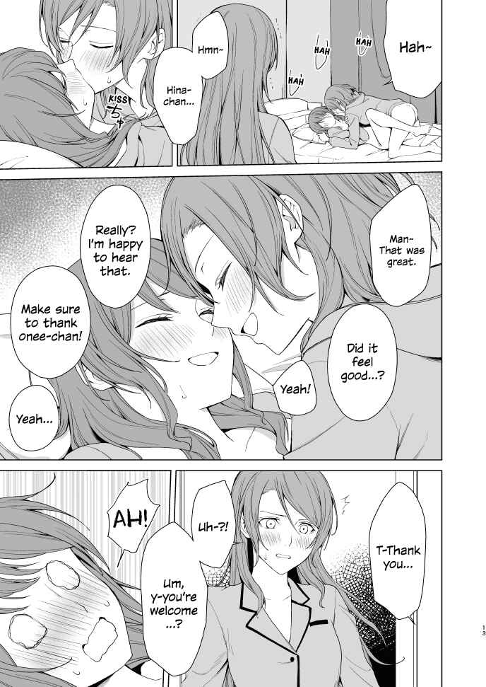 Page 12 Chapter Unknown_0c82 BanG Dream! - SayoChisa ga Ecchi na Koto Suru Hon (Doujinshi)
